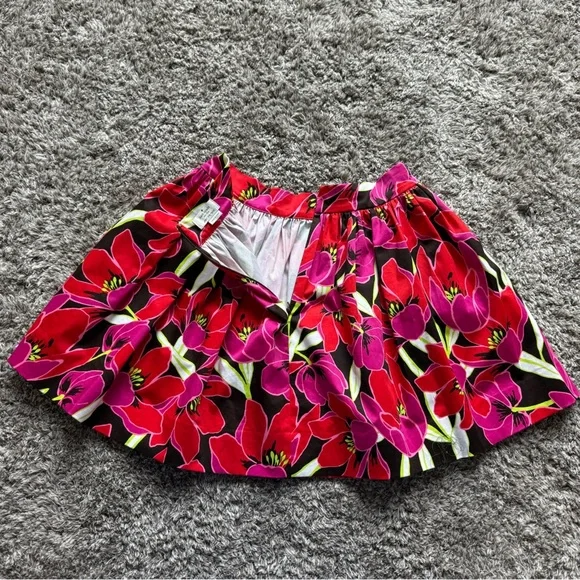 Kate Spade Coreen Cupcake Magenta Floral Preppy Fun Skirt Size 2 - Picture 8 of 11